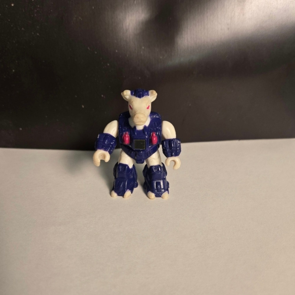 Vintage 1987 Battle Beasts Bodacious Bovine Action Figure Takara Hasbro Purple